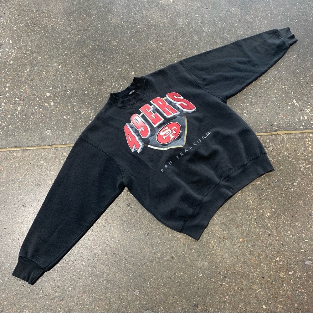 Vintage NFL 1995 San Francisco 49ers Pullover CrewNeck Sweatshirt Size Large